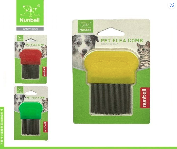 Nunbell Kedi Köpek Pire Tarağı Uzun Telli 
