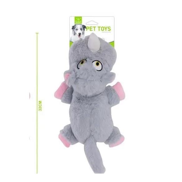Nunbell  Peluş Su Aygırı Köpek Oyuncağı 32 cm