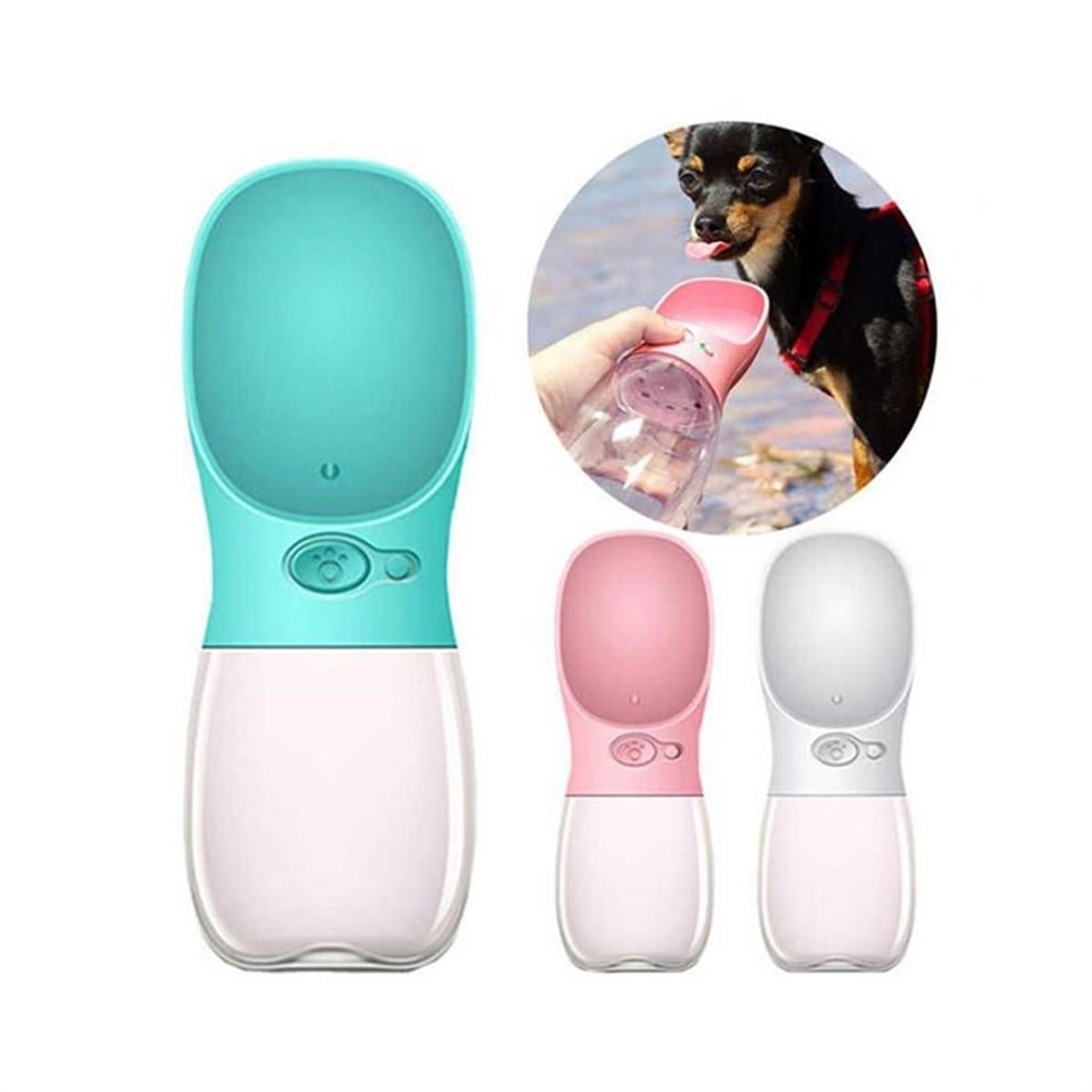 Nunbell Taşınabilir Kedi Köpek Seyahat Suluğu 500 Ml Mavi