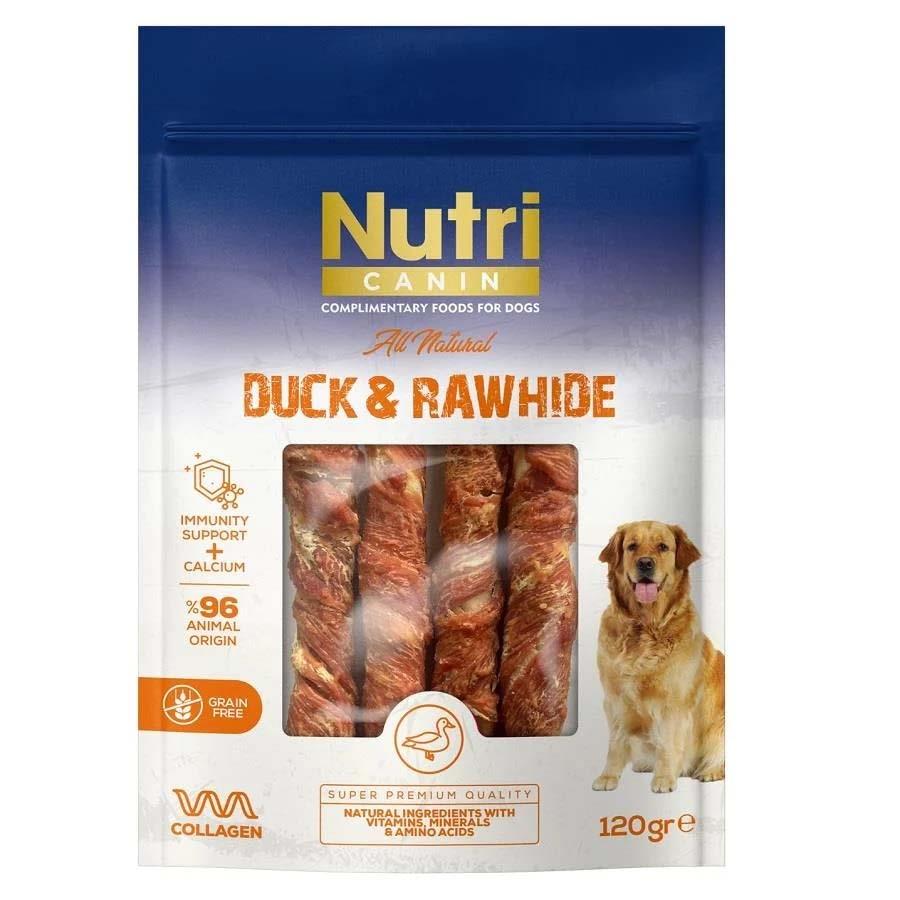 Nutri Canin Ördek Eti Sarılı Kemik Köpek Ödülü 120 G