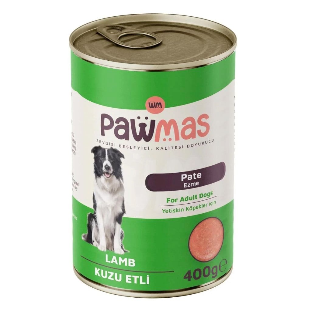 Pawmas Pate Kuzulu Yetişkin Köpek Konservesi 400 Gr