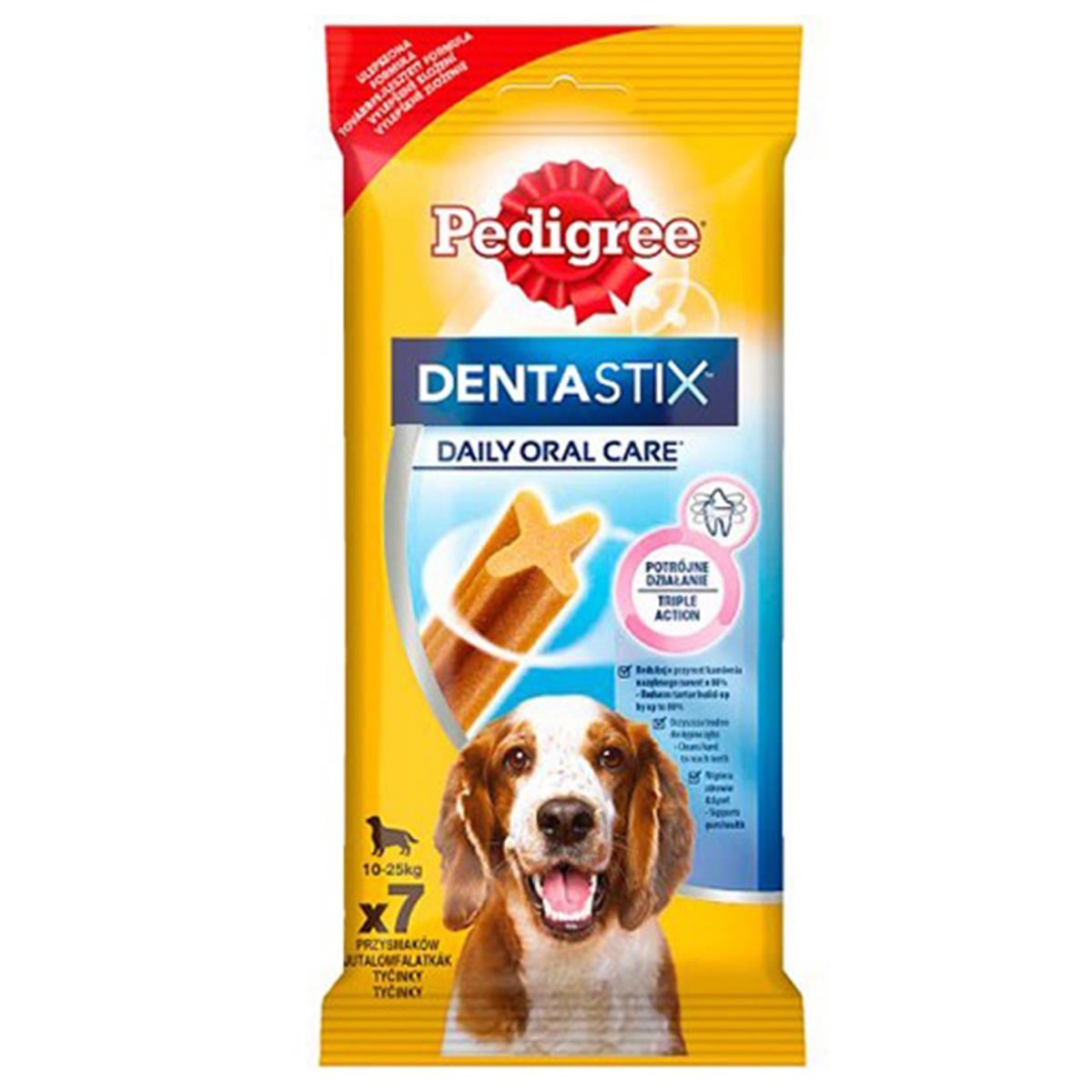 Pedigree Denta Stix Orta Irk Köpek Ödülü 180 g (7 Adet)