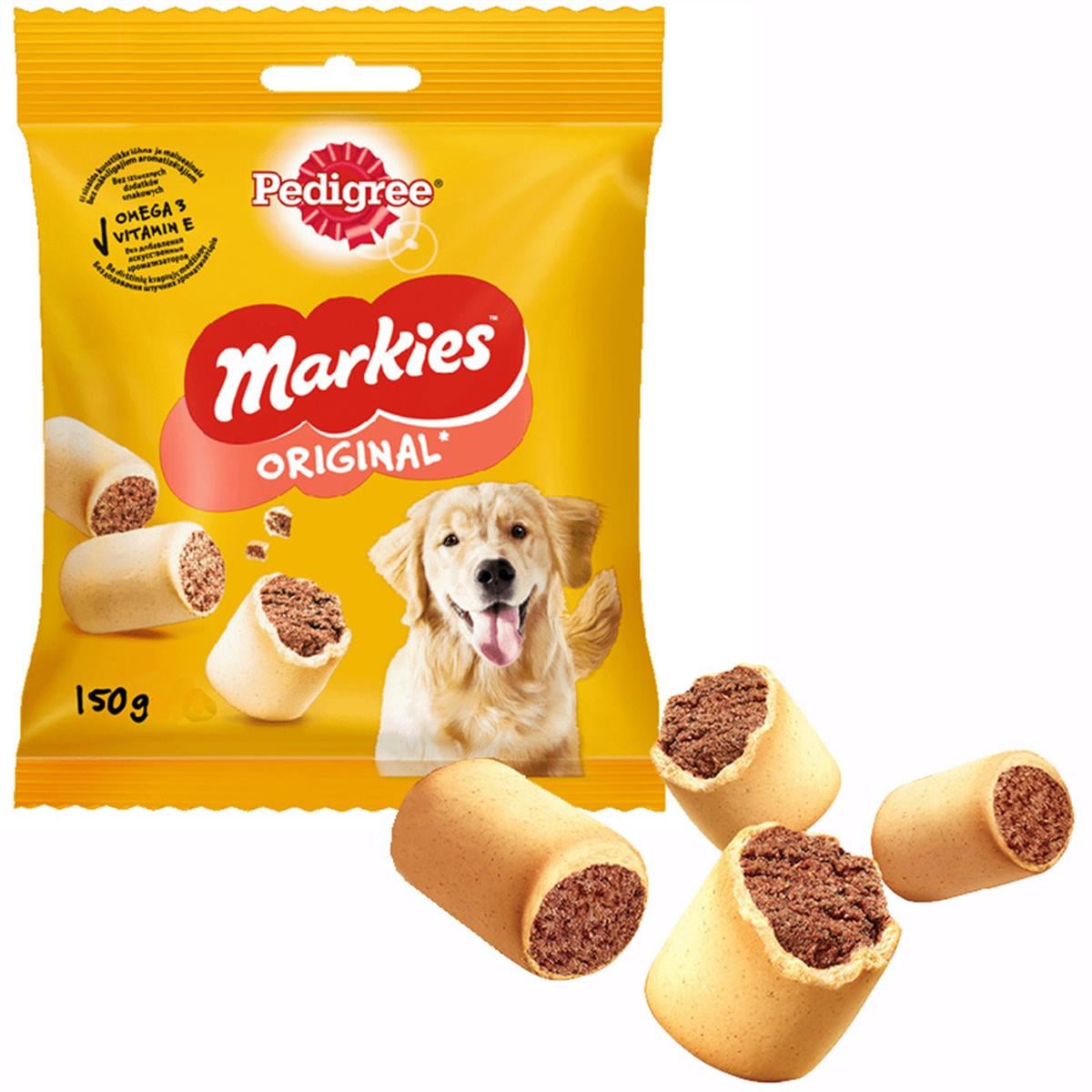 Pedigree Markies Original Et Dolgulu Köpek Ödülü 150 g