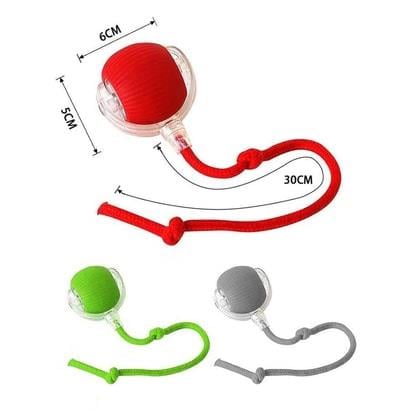 Pet Corn USB Şarjlı Hareket Edebilen Top Kedi Köpek Oyuncağı 6 cm
