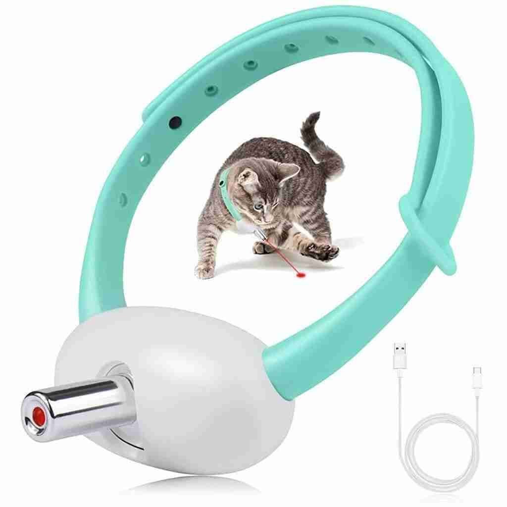 Pet Kedi Tasması Lazer Oyuncaklı