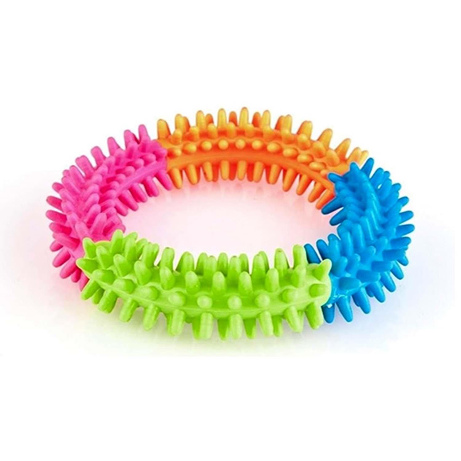 Pet Vague Kauçuk Halka Diş Kaşıma Köpek Oyuncağı 11 cm