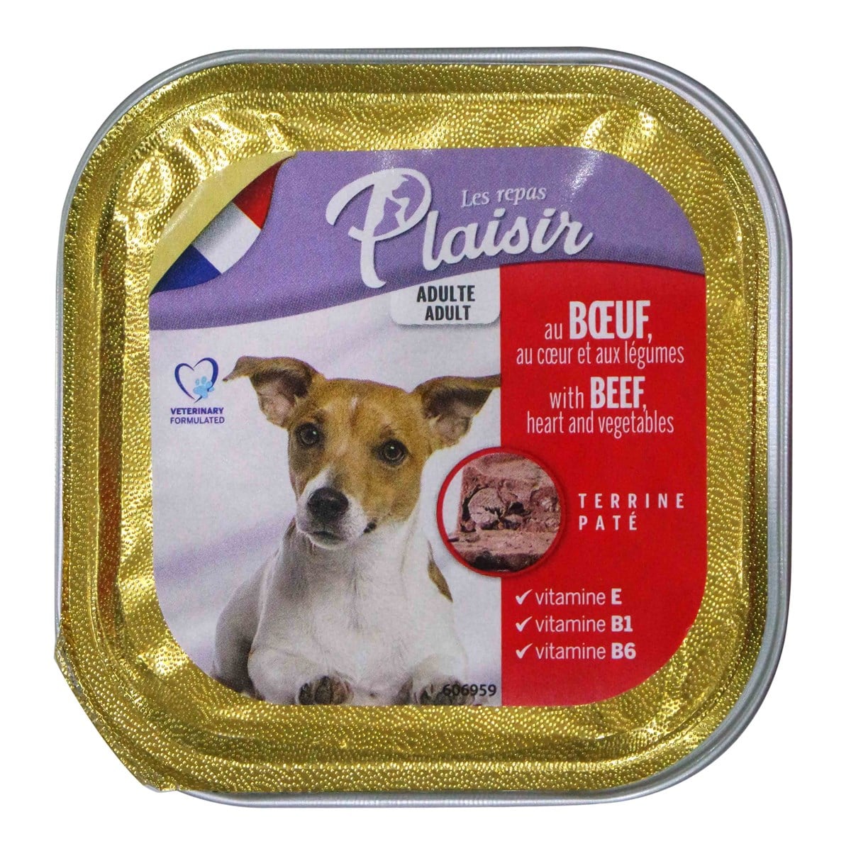 Plaisir Pate Biftekli Köpek Konservesi 150 Gr