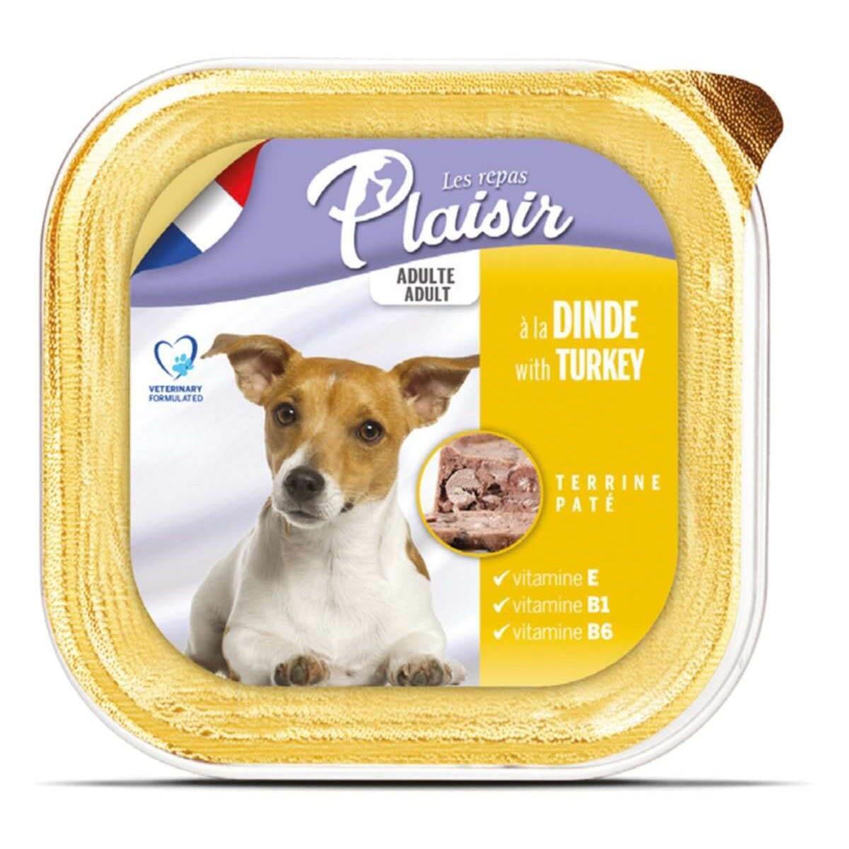 Plaisir Pate Hindi Etli Köpek Konservesi 150 Gr