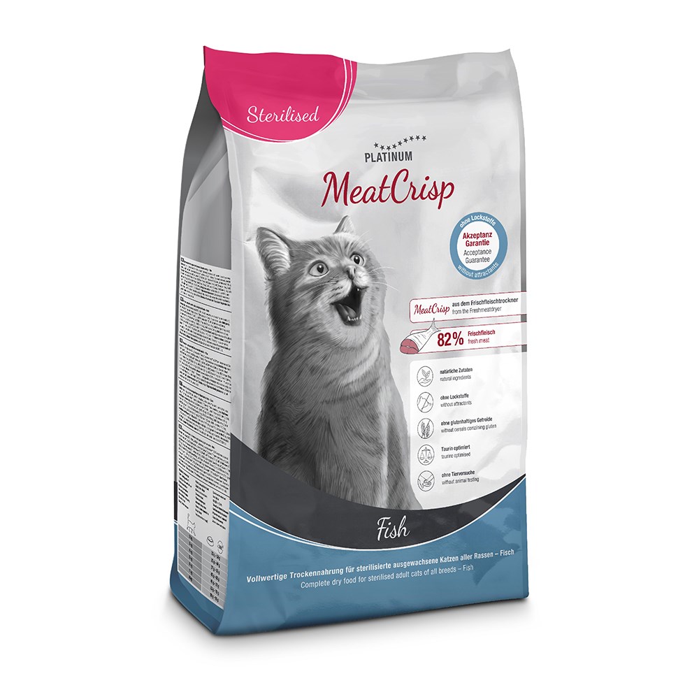 Platinum MeatCrisp Balıklı Kısırlaştırılmış Kedi Maması 1,5 Kg