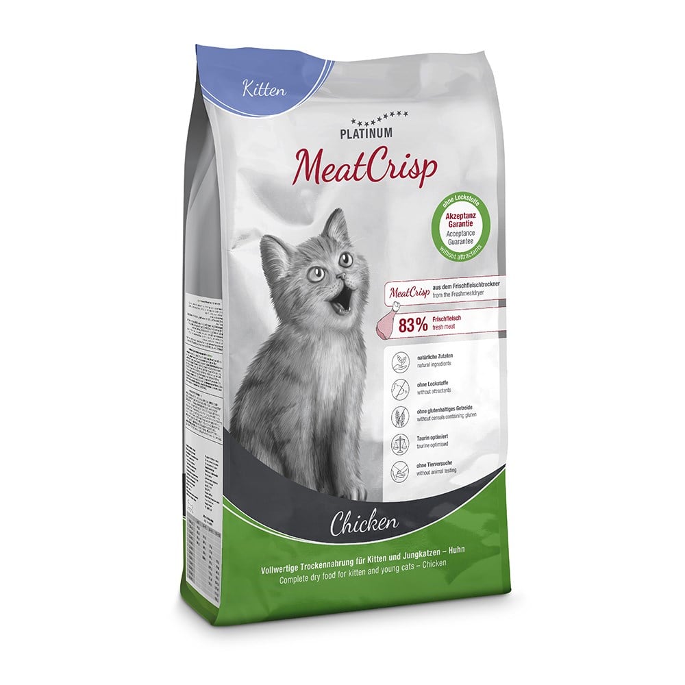 Platinum MeatCrisp Tavuklu Yavru Kedi Maması 3 Kg