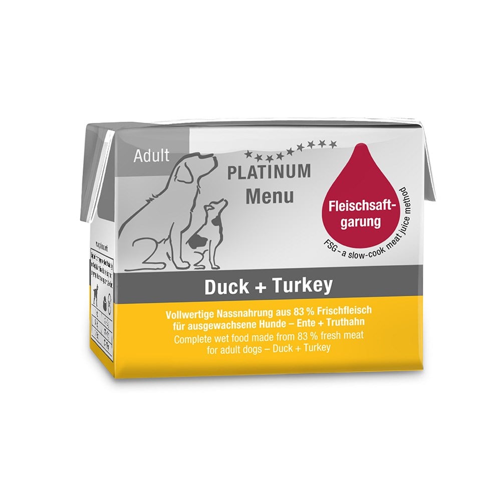 Platinum Ördekli ve Hindili Yaş Köpek Maması 90 Gr