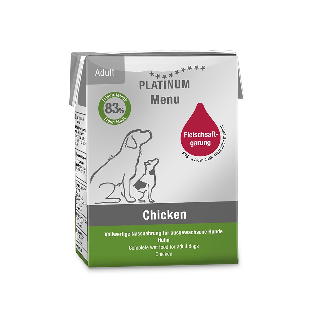 Platinum Tavuklu Yetişkin Yaş Köpek Maması 185 Gr