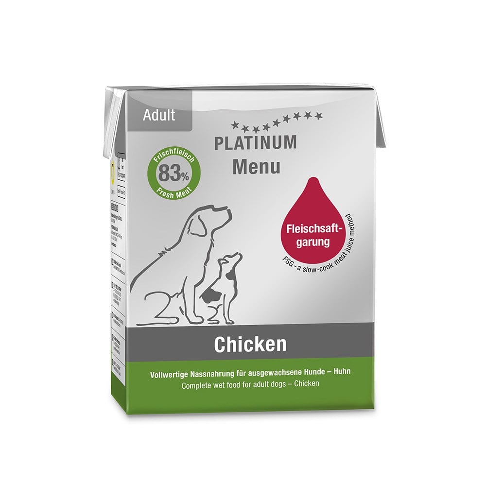 Platinum Tavuklu Yetişkin Yaş Köpek Maması 375 Gr