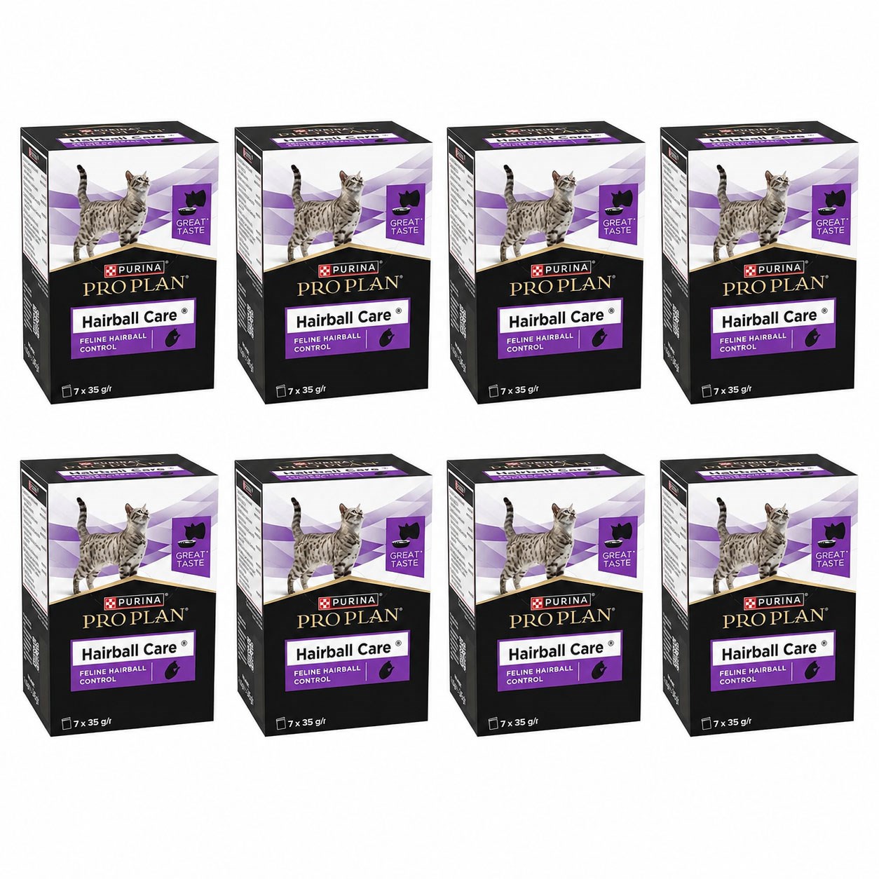 Pro Plan Hairball Care Tüy Yumağı Kontrolü Kedi Yaş Maması 7x35 g (8 Adet)
