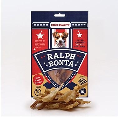 Ralph Bonta Kurutulmuş Kuzu Kelle Derisi Köpek Ödülü 100 Gr