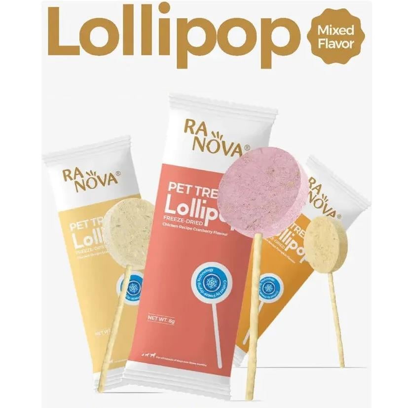 Ranova Karışık Lolipop Köpek Ödülü  3 Adet