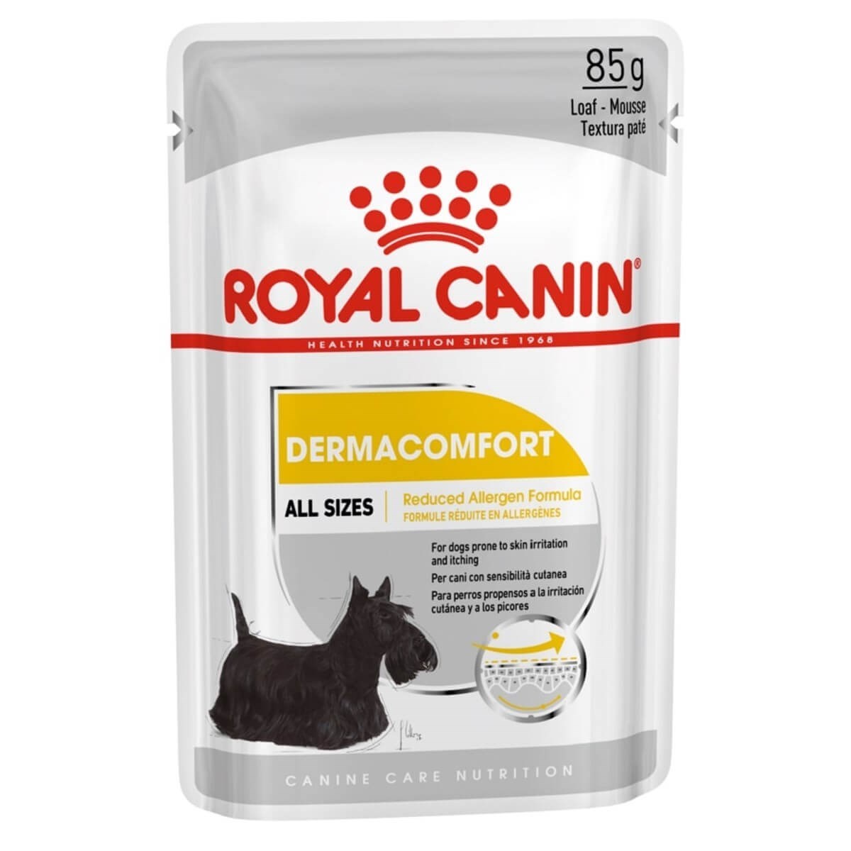 Royal Canin Dermacomfort Hassas Yetişkin Köpek Konservesi  85 g (12 Adet)