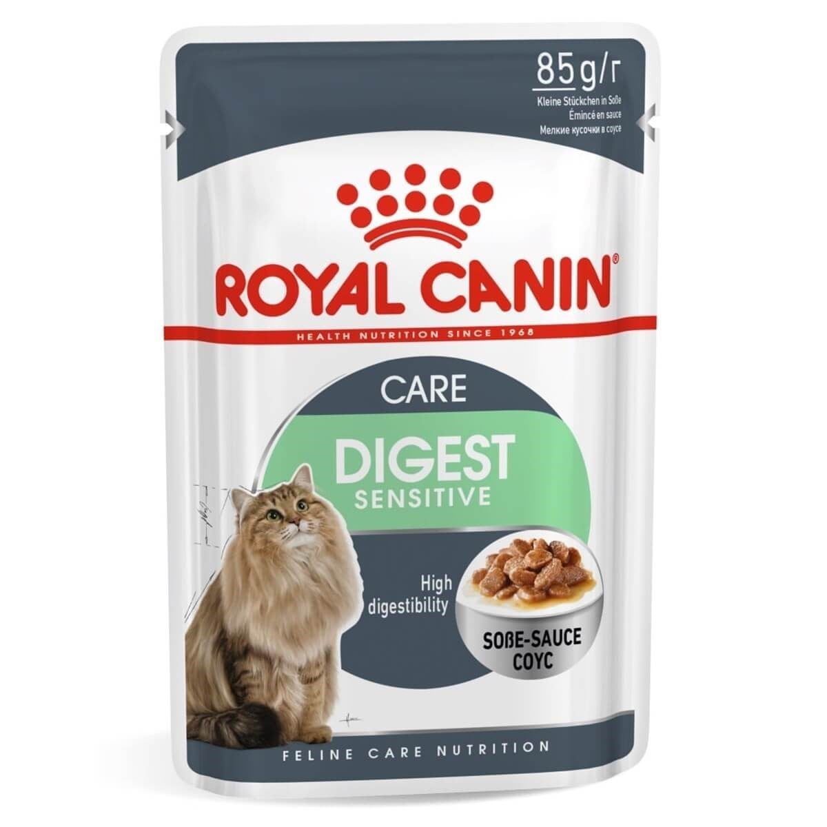 Royal Canin Digest Sensitive Sindirim Hassasiyetli Yetişkin Kedi Konservesi 85 Gr (12 Adet)