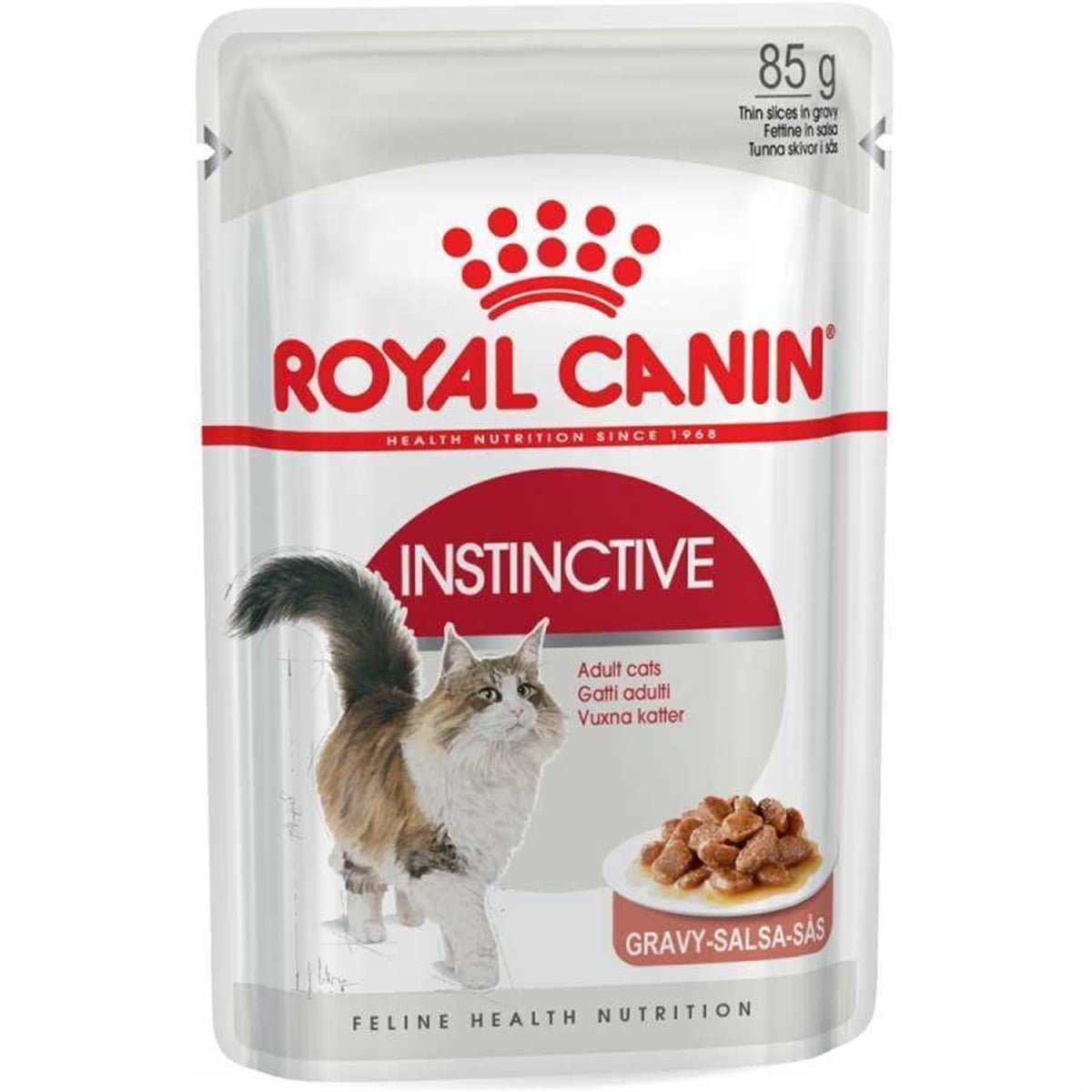 Royal Canin İnstinctive Yetişkin Konserve Kedi Maması 85 Gr (12 Adet)