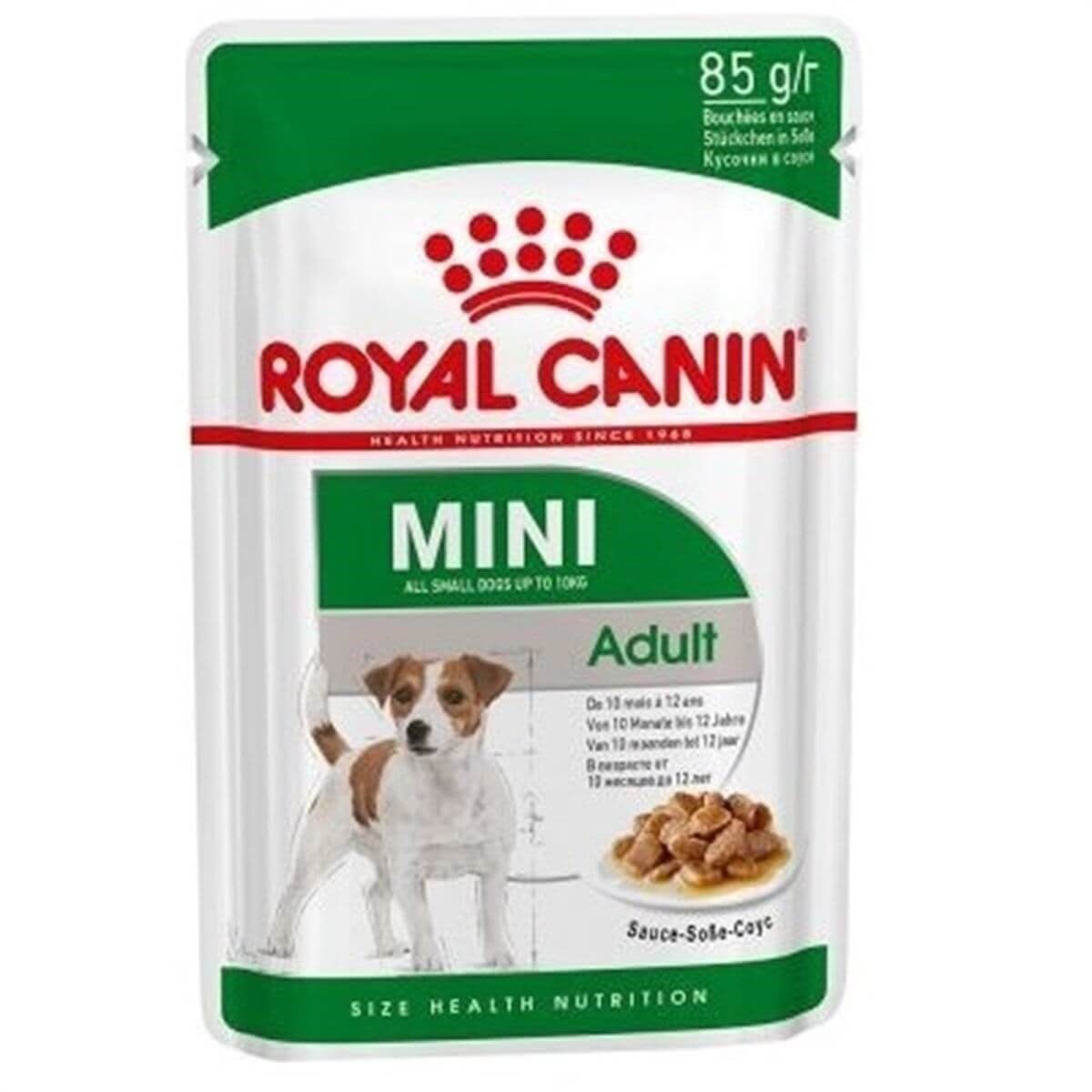 Royal Canin Mini Adult Soslu Köpek Konservesi 85 gr (12 Adet)