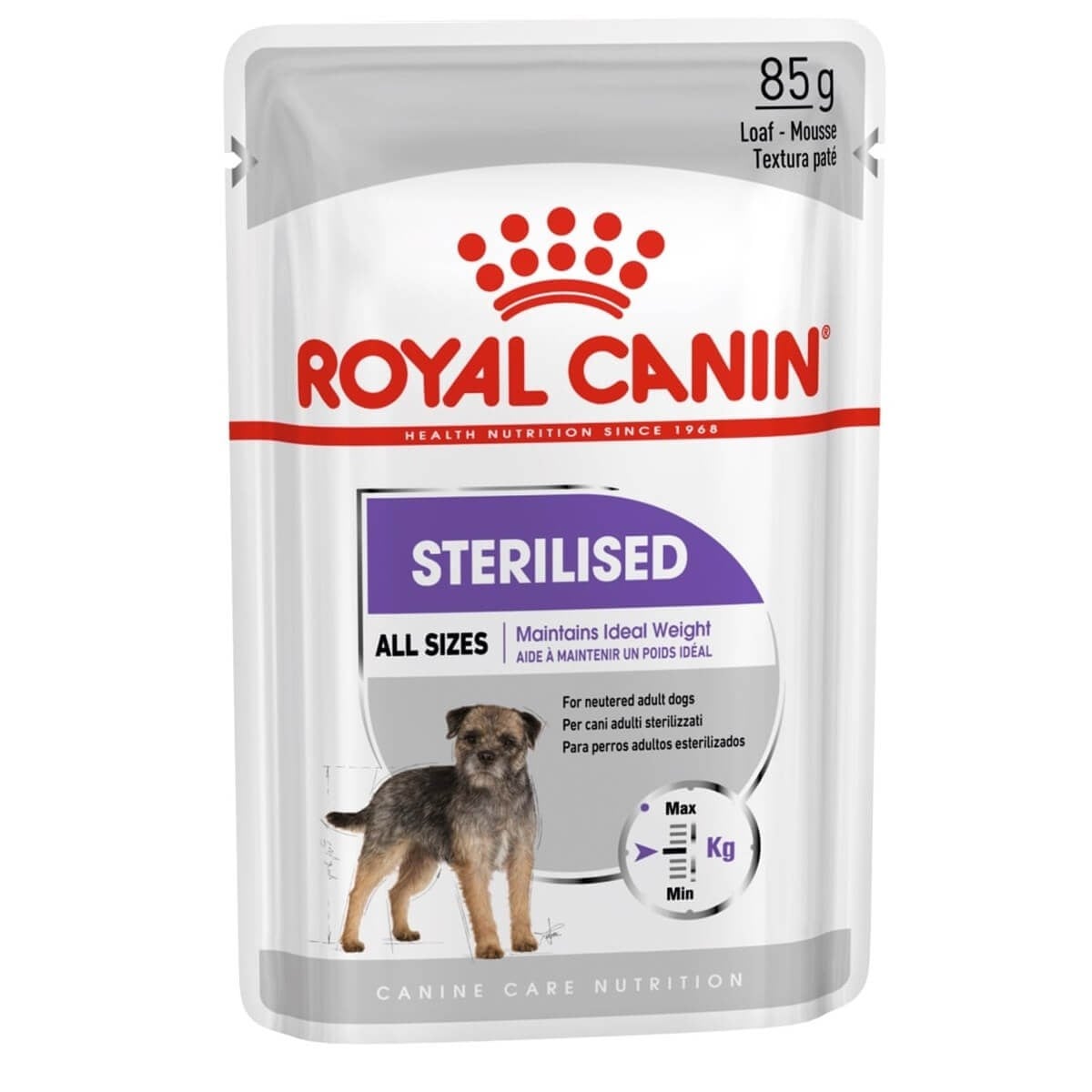 Royal Canin Sterilised Kısırlaştırılmış Yetişkin Köpek Maması  85 g 