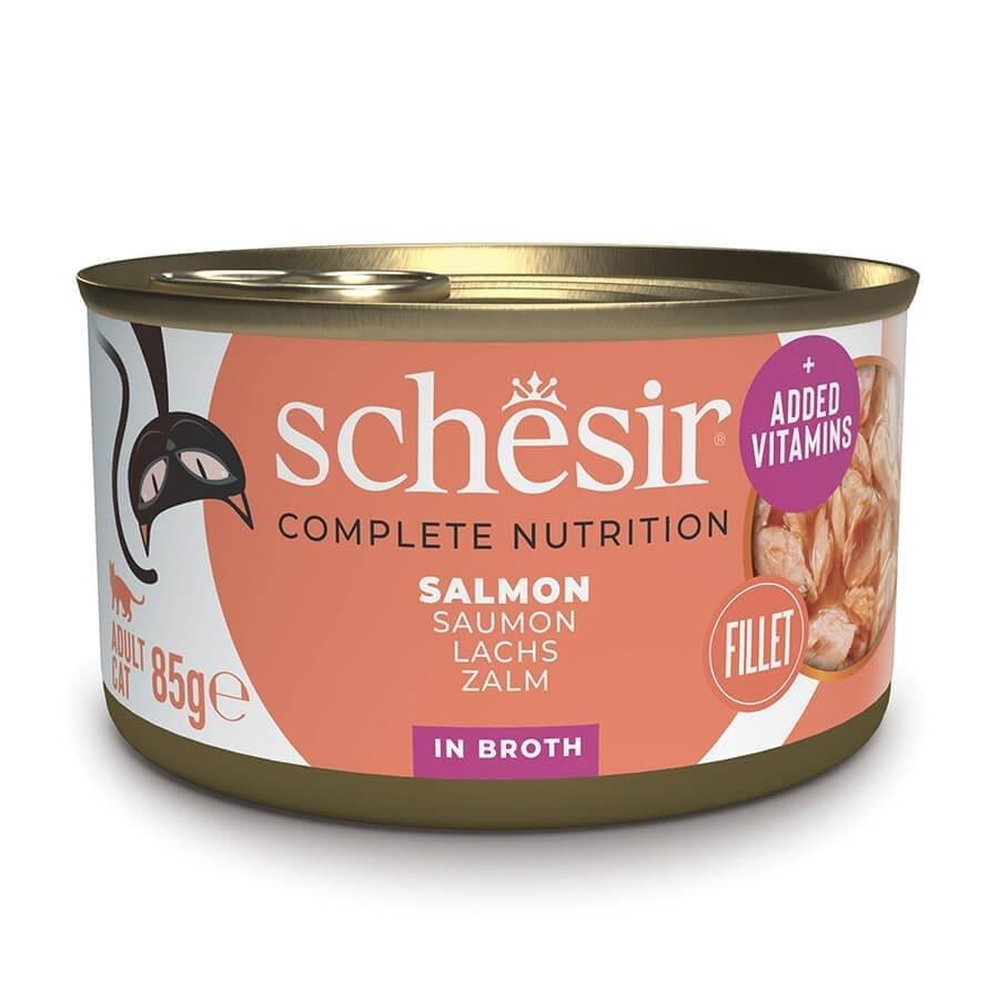 Schesir Fileto SomonluYetişkin Kedi Konservesi 85 g