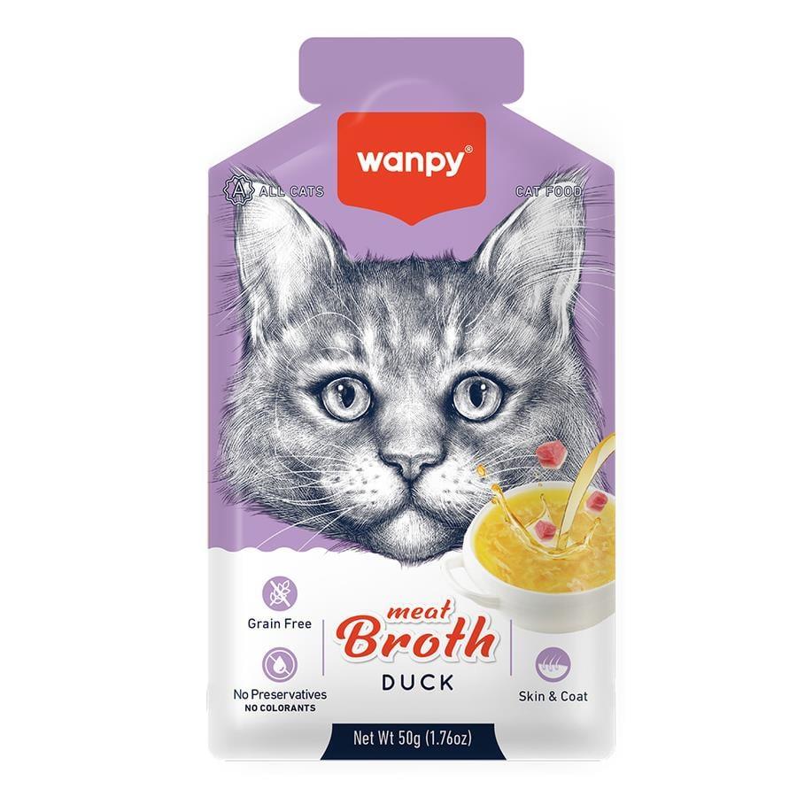 Wanpy Ördek Eti Çorbası Kedi Maması 50 g