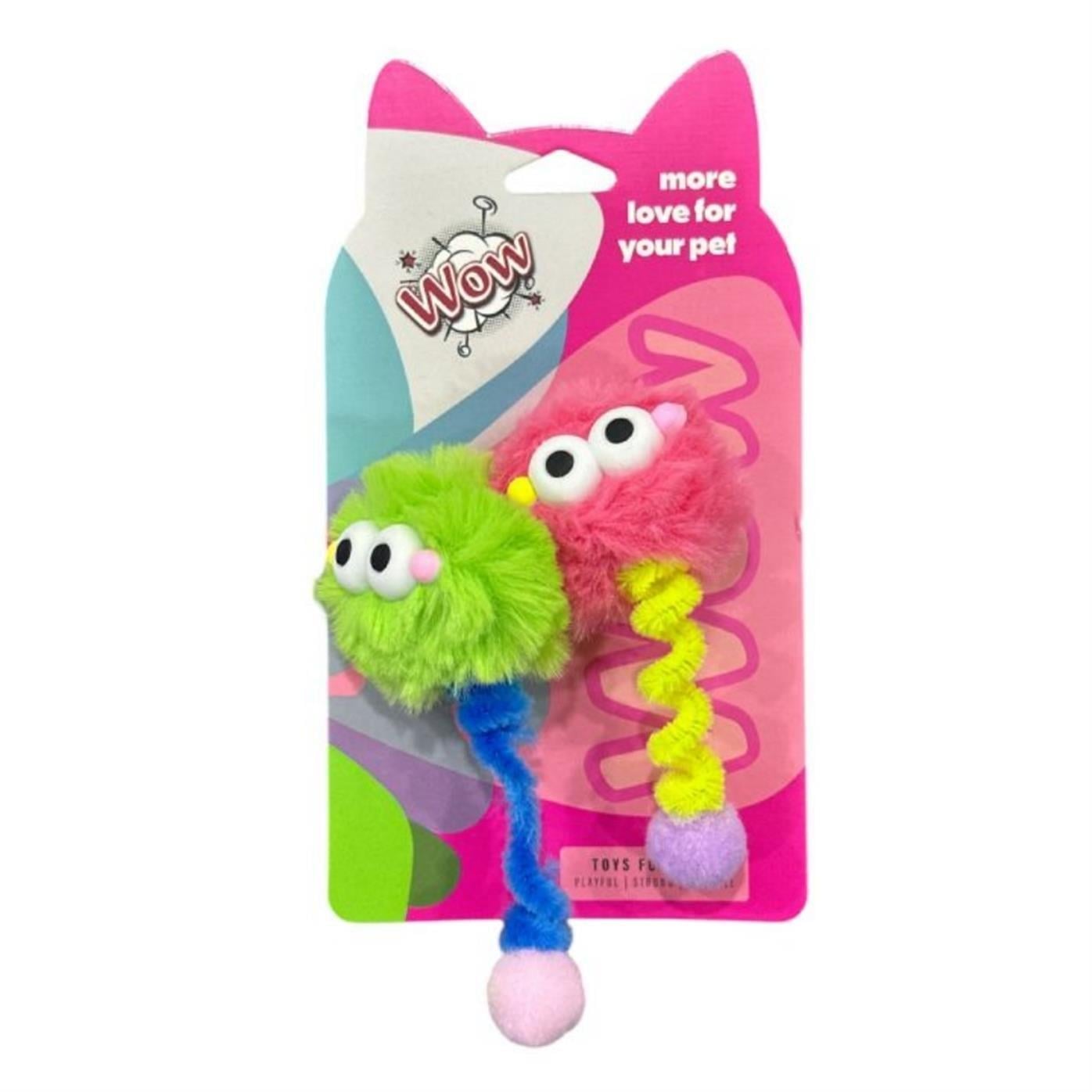 Wow Renkli Peluş Dodi Kedi Oyuncağı 