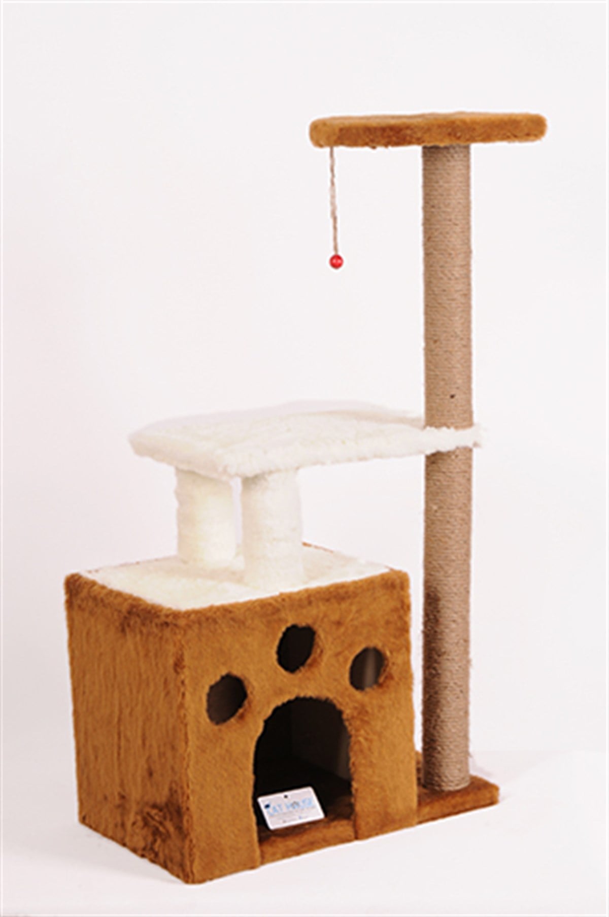 Yuvalı Tırmalama 97 cm Kahve