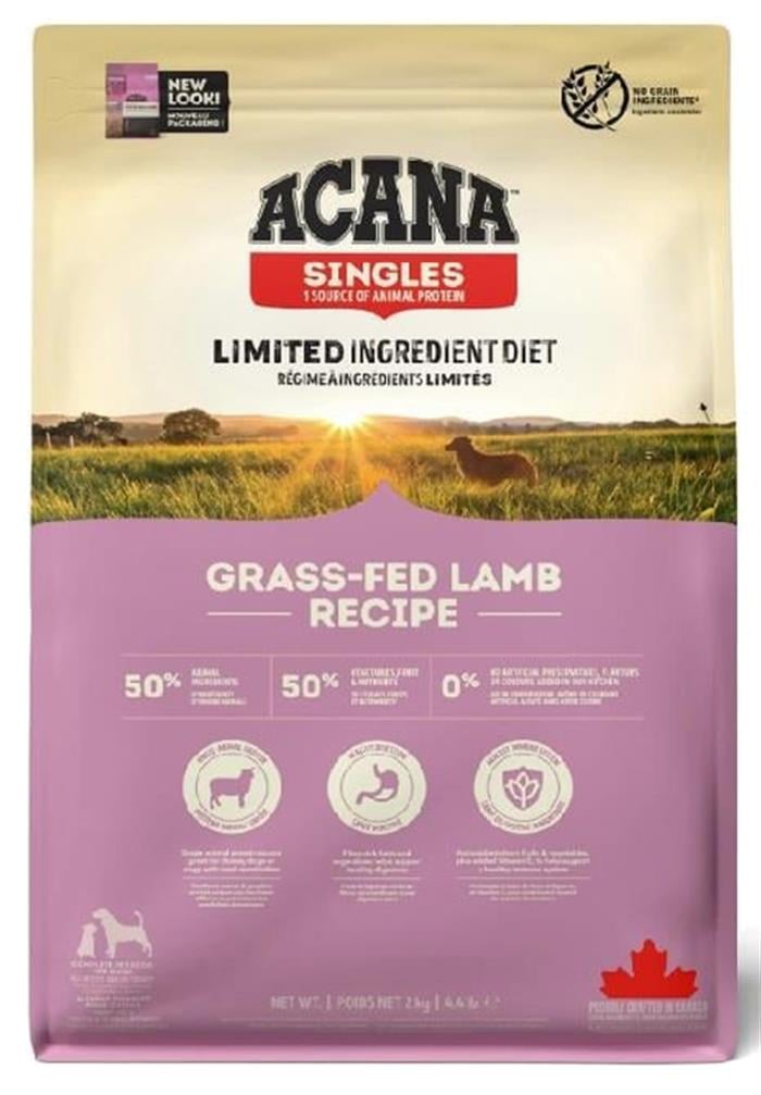 Acana Singles Grass-Fed Lamb Kuzu Etli 11.4 kg Yetişkin Köpek Maması