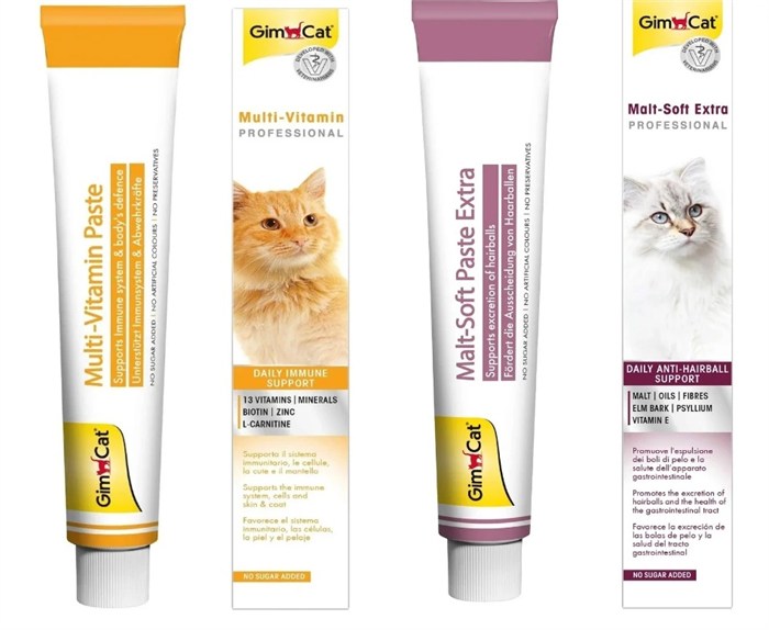 Gimcat Malt Soft Extra 20 gr + Multi-Vitamin 20 gr Kedi Macunu