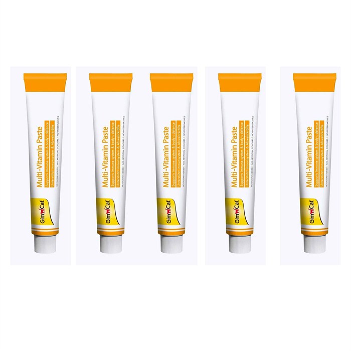 Gimcat MultiVitamin Macun Kedi Vitamini 5 x 20 gr