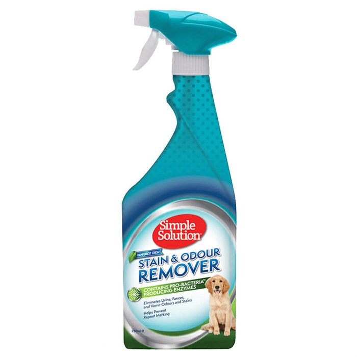 Simple Solution Orman Ferahlığı Kokulu Köpek Leke ve Koku Giderici Sprey  750 Ml