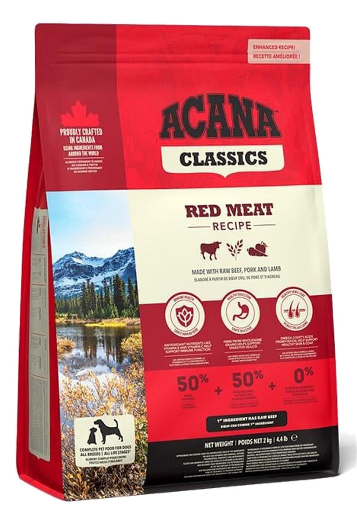 Acana Classic Red Kuzulu ve Sığırlı Köpek Maması 2 kg