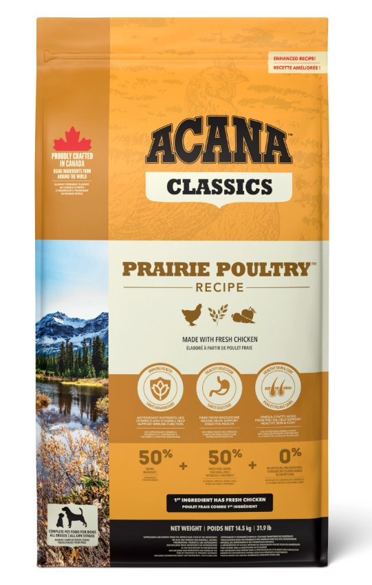 Acana Classics Prairie Poultry 14.5 kg Yetişkin Köpek Maması