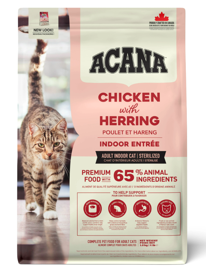 Acana Indoor Entree Tavuk Ve Hindili Kısırlaştırılmış Kedi Maması 1,8 Kg