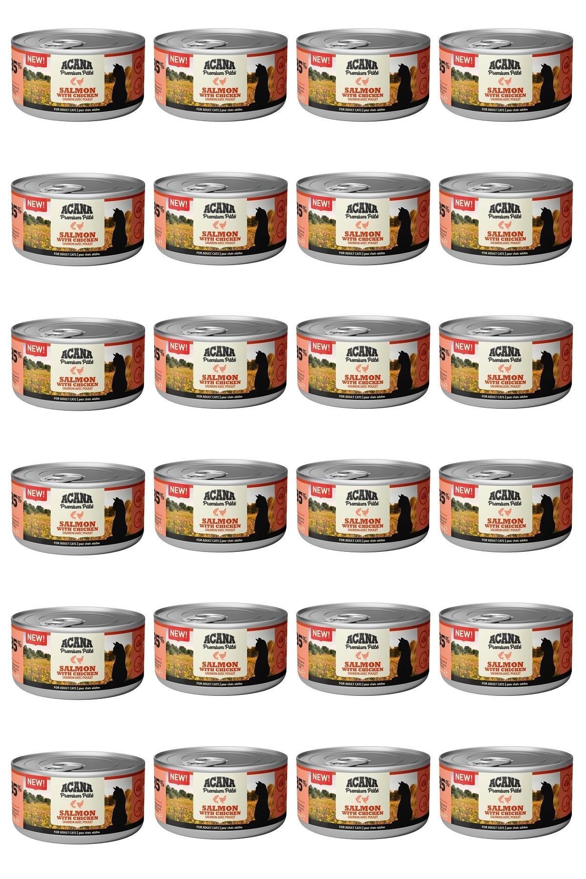 Acana Premium Pate Somon Balıklı ve Tavuklu Kedi Konservesi  85 gr x 24 adet 