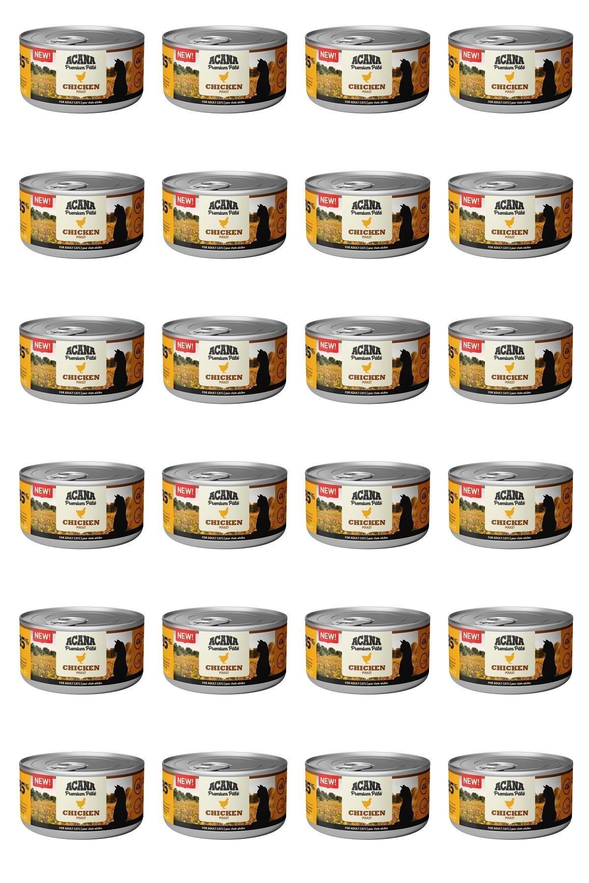 Acana Premium Pate Tavuk Etli Kedi Konservesi  85 gr x 24 adet