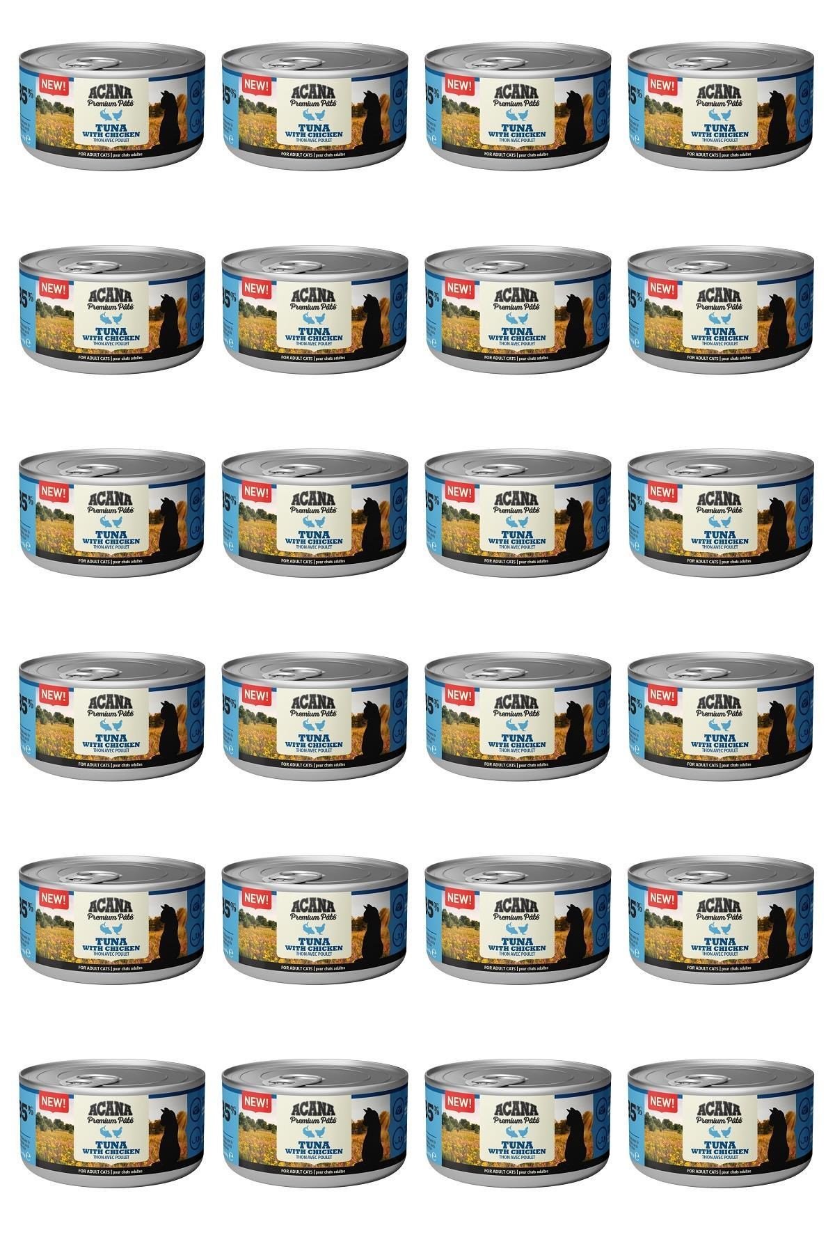 Acana Premium Pate Tuna Balıklı ve Tavuklu Kedi Konservesi  85 gr x 24 adet 
