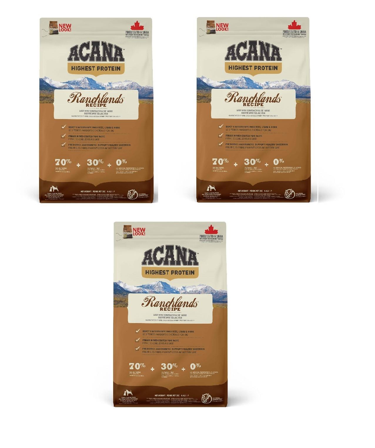 Ranchlands acana dog food online