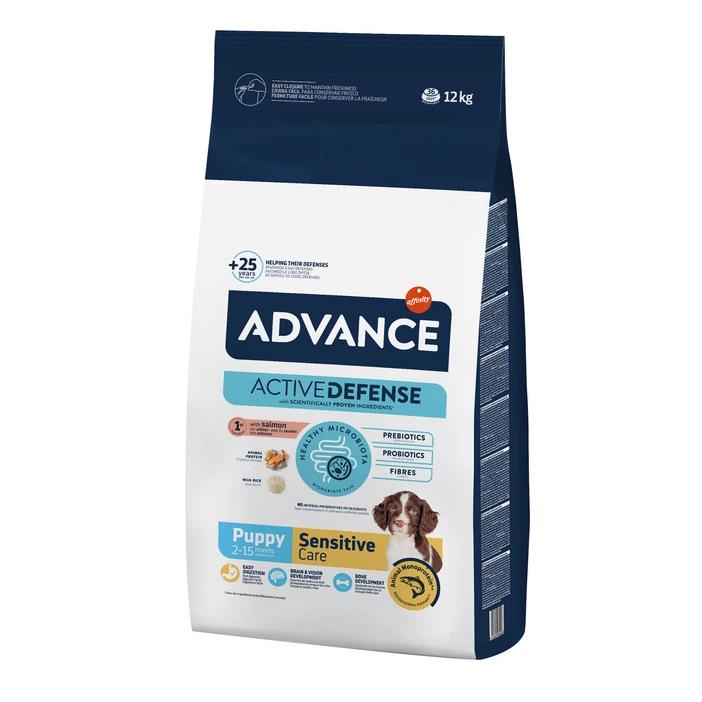 Advance Sensitive Somonlu Hassas Yavru Köpek Maması 12 Kg