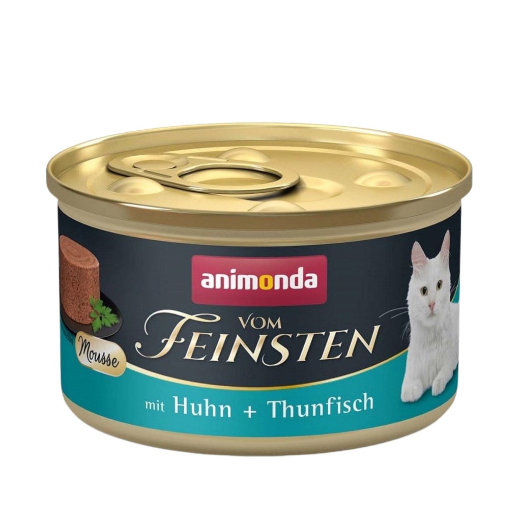 Animonda Vom Feinsten Tavuklu ve Ton Balıklı Yetişkin Kedi Konservesi 85 gr