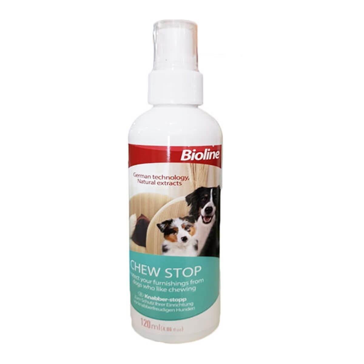 Bioline Chew Stop Çiğneme Önleyici Köpek Eğitim Spreyi 120 Ml