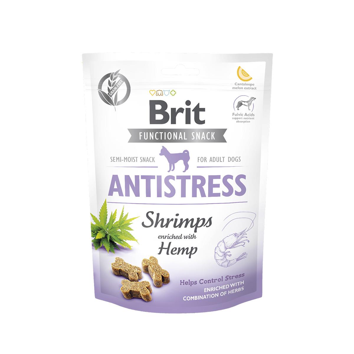 Brit Care Anti-Stress Kenevir Ve Karidesli Stres Giderici Tahılsız Köpek Ödülü 150 g