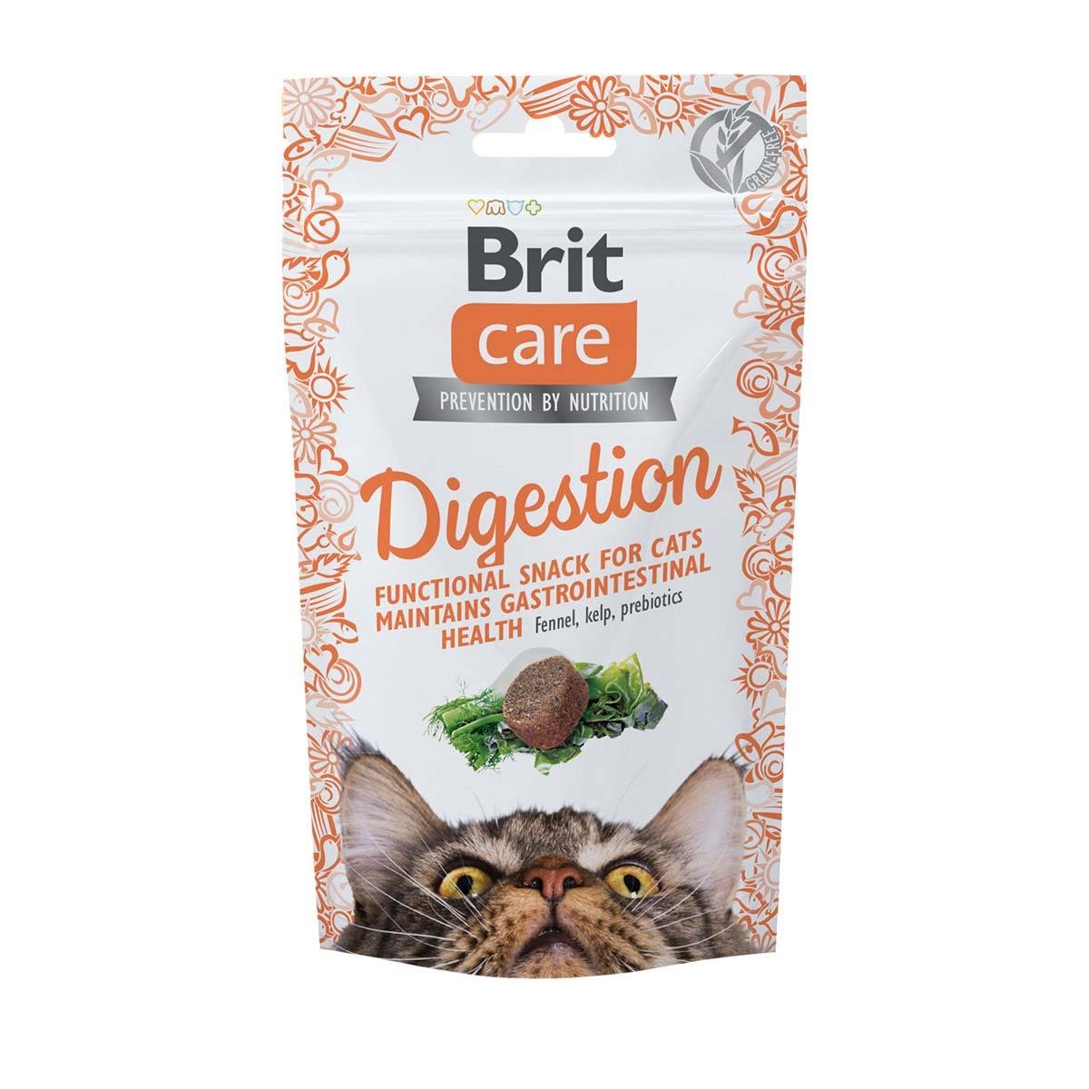 Brit Care Digestion Sindirim Sistemi Destekleyen Tahılsız Kedi Ödülü 50 gr