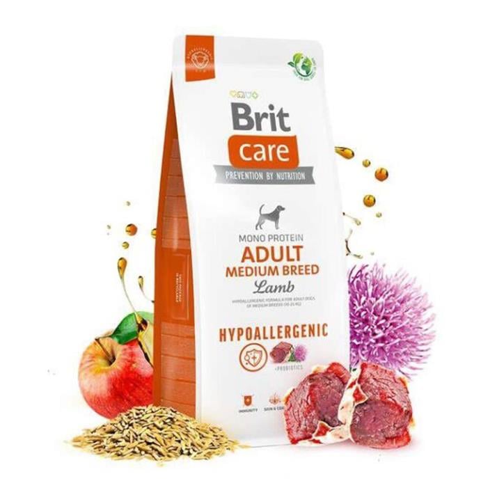 Brit Care Medium Hypo Alerjenik Kuzu Etli Köpek Maması 3 Kg