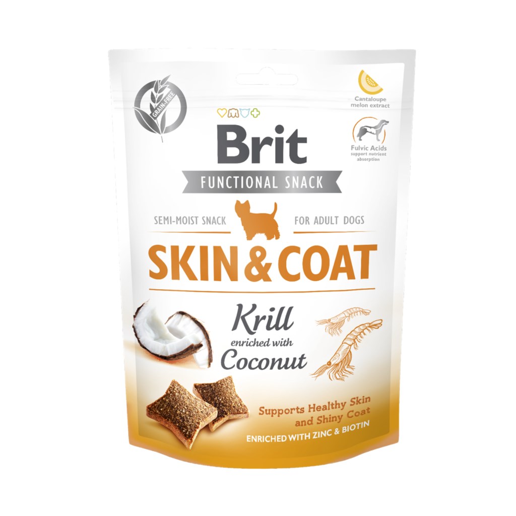 Brit Care Skin & Coat Karides Ve Hindistan Cevizli Köpek Ödülü 150 g