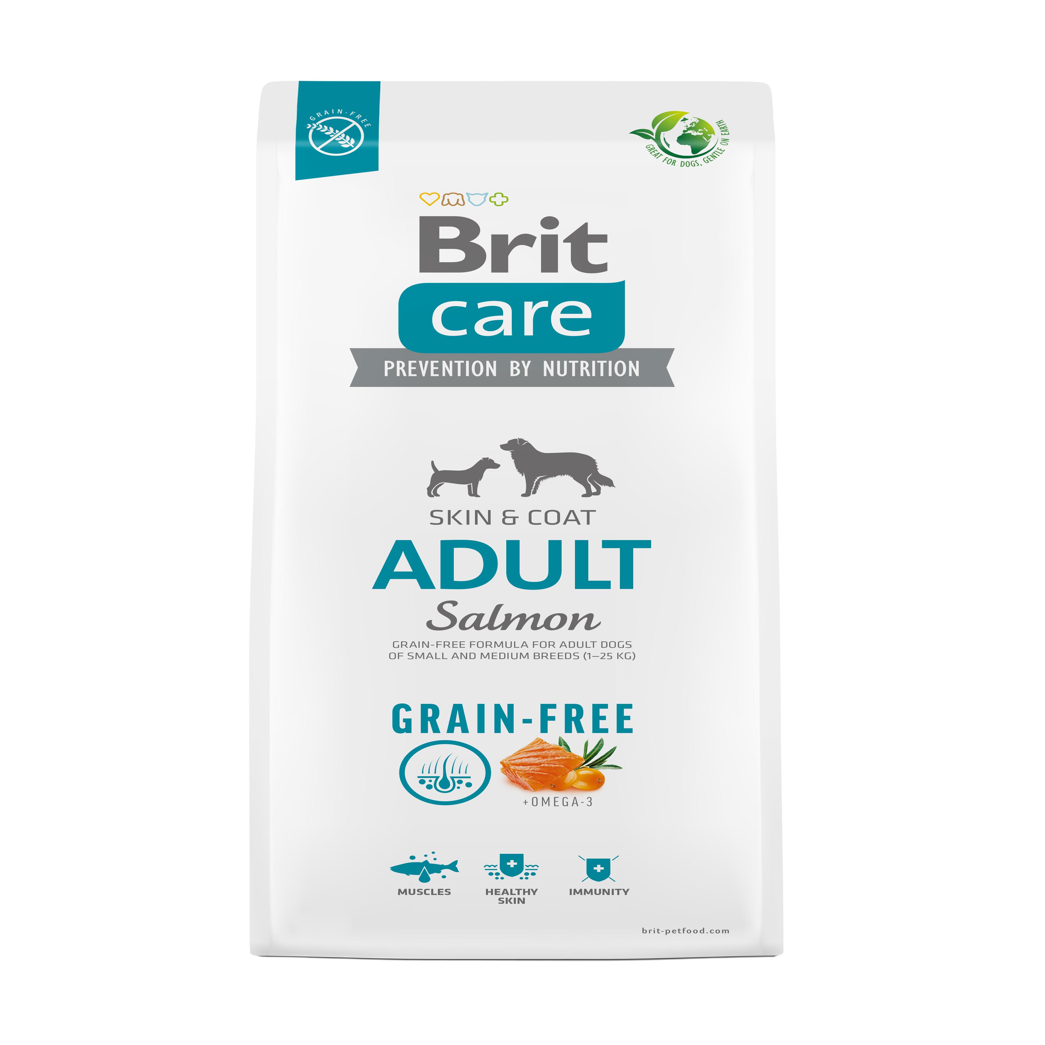 Brit Care Tüy Ve Deri Sağlığını Destekleyen Somonlu Tahılsız Köpek Maması 3 Kg