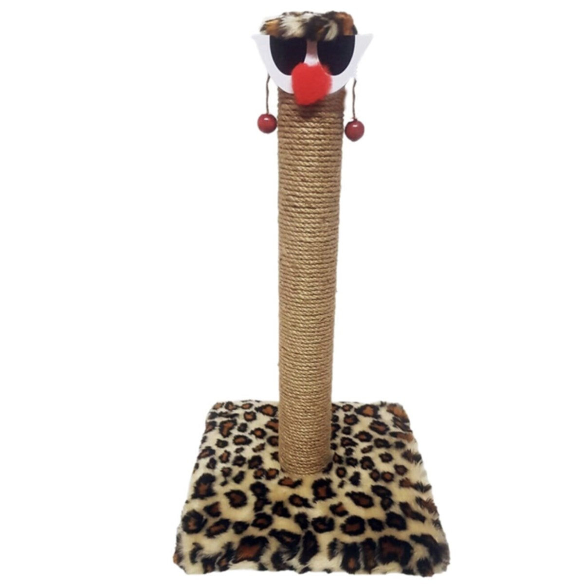 Cat House Palyaço Kedi Tırmalama Tahtası  54 cm Leopar
