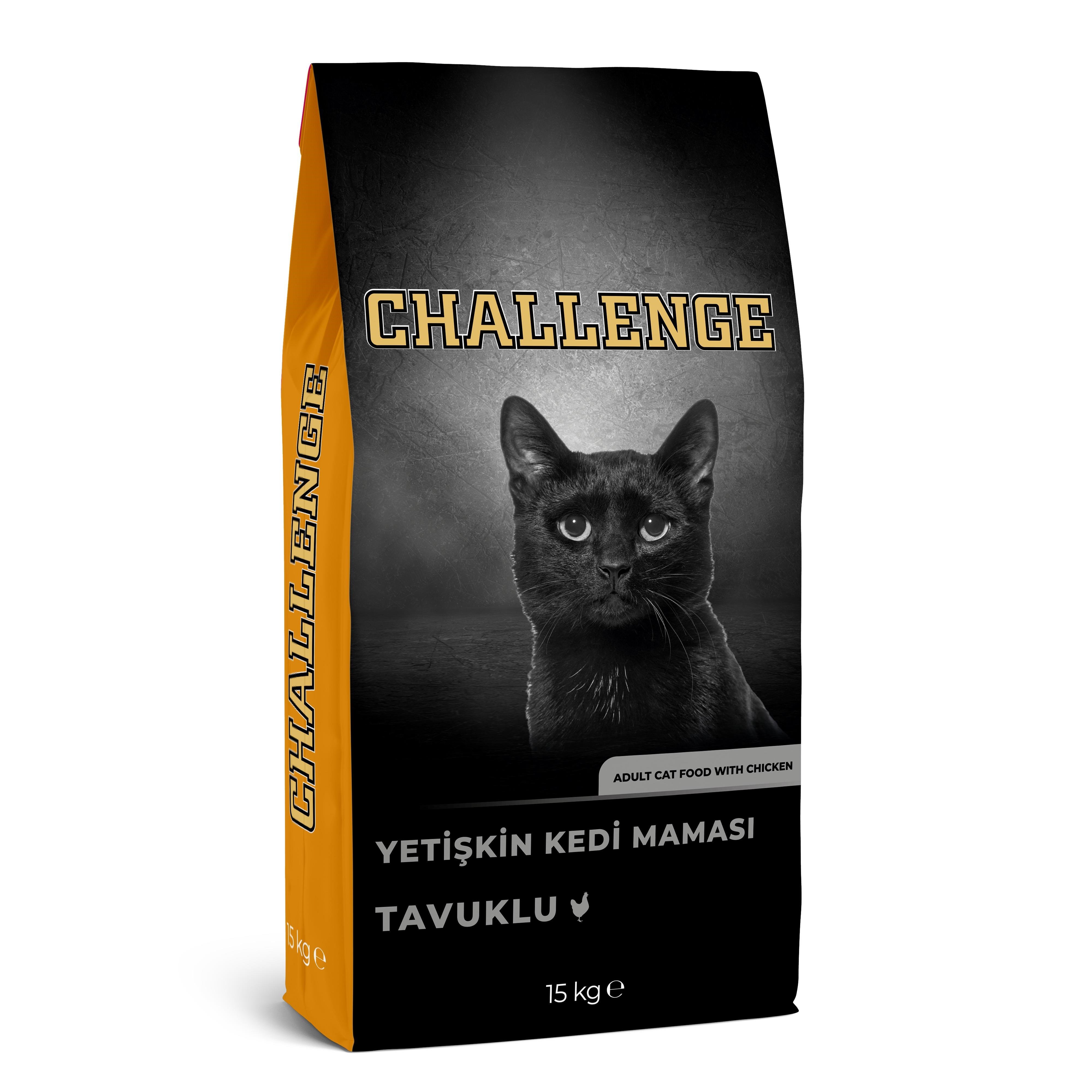 Challenge Tavuklu Ve Ciğerli Kedi Maması 15 kg 